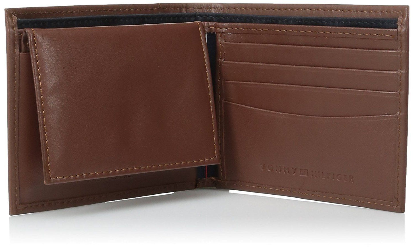 ארנק עור לגבר ארנק TOMMY HILFIGER דגם 31TL22X063-TAN PULLU