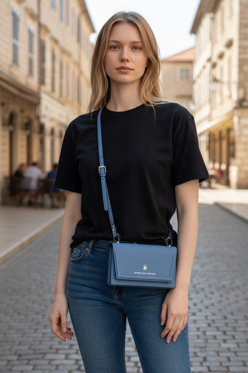 תיק אישה יוקרתי של POLO דגם BH-4203-AZ