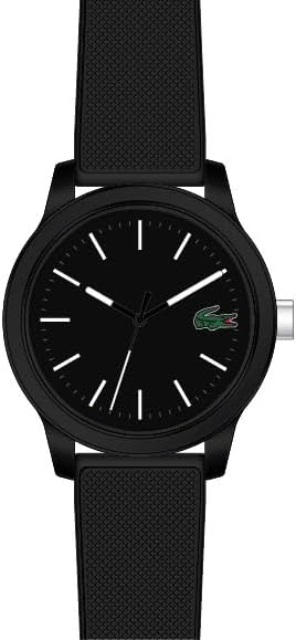 2010986 שחור L12.12 שעון יוניסקס LACOSTE