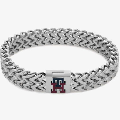 TH-2790245 עם לוגו המותג דגם ID BRACELET מקולקציית TOMMY HILFIGER צמיד מתכת לגבר של המותג