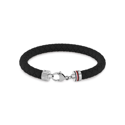 TH-2790553 עם לוגו המותג דגם SILICONE מקולקציית TOMMY HILFIGER צמיד מתכת לגבר של המותג