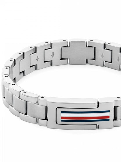 צמיד מתכת לגבר TOMMY HILFIGER מקולקציית MASON עם לוגו המותג דגם 2790596