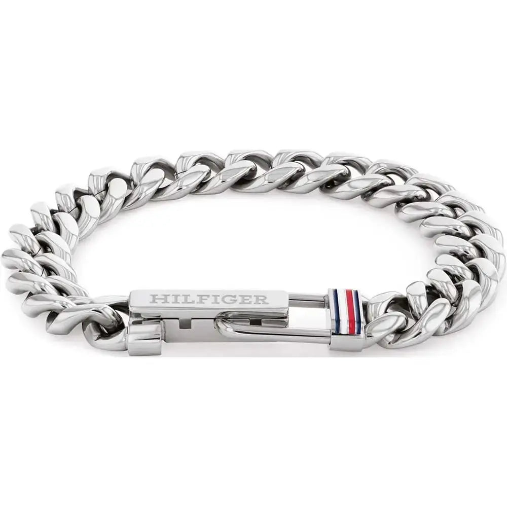 2790610 עם לוגו המותג דגם ADJUSTABLE CHAIN מקולקציית TOMMY HILFIGER צמיד לגבר של