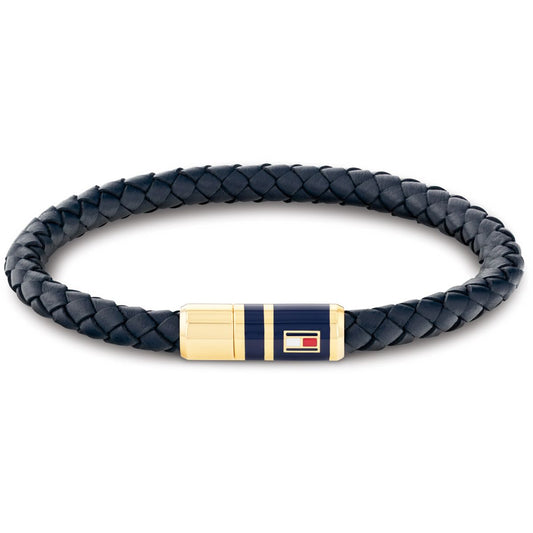 TH-2790640 עם לוגו המותג דגם CASUAL BRAIDED מקולקציית TOMMY HILFIGER צמיד עור לגבר של המותג