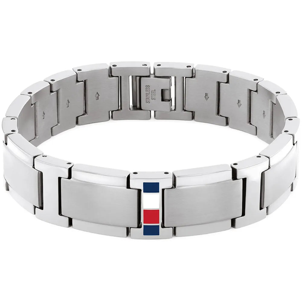 2790657 עם לוגו המותג דגם TOMMY HILFIGER צמיד מתכת לגבר של המותג