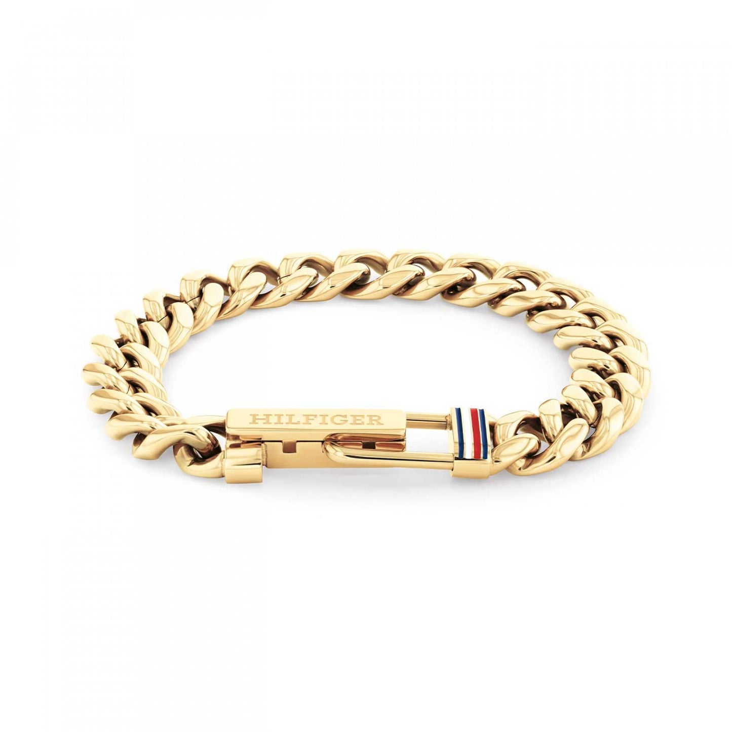2790665 עם לוגו המותג דגם ADJUSTABLE CHAIN מקולקציית TOMMY HILFIGER צמיד מתכת לגבר
