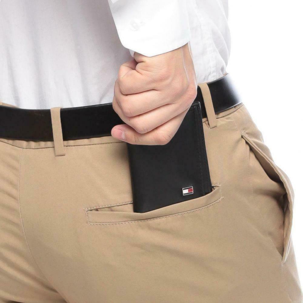 ארנק TOMMY HILFIGER דגם 31TL11X018-BLK TRIFOLD