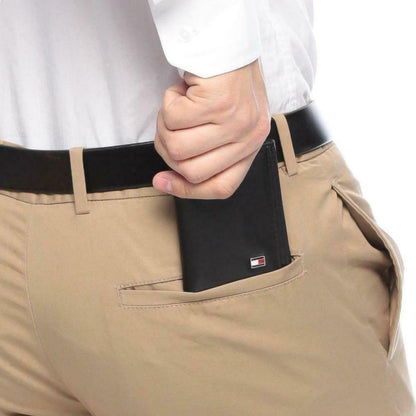 ארנק TOMMY HILFIGER דגם 31TL11X018-BLK TRIFOLD