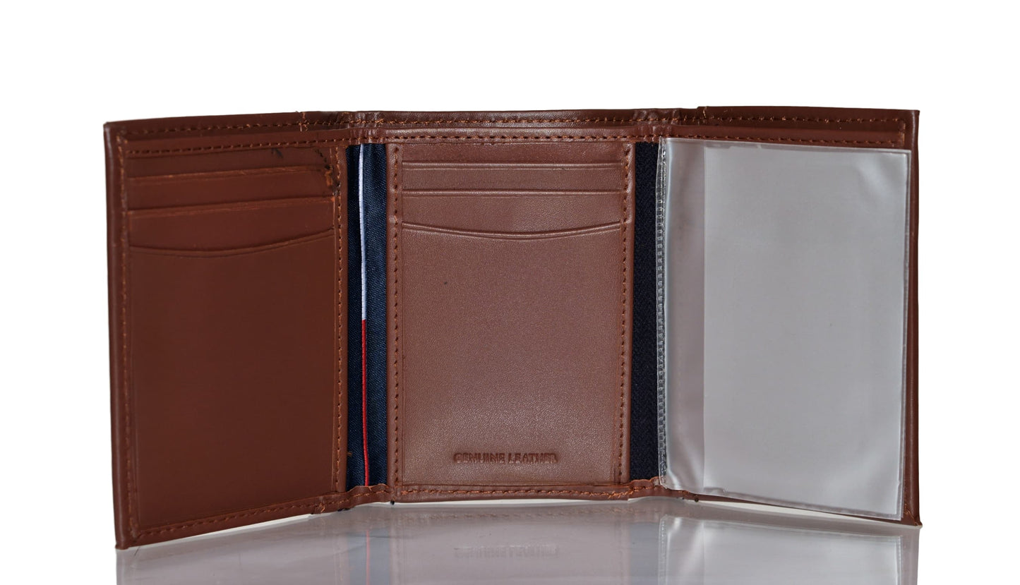 ארנק TOMMY HILFIGER דגם 31TL11X033-TAN TRIFOLD