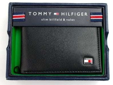 ארנק TOMMY HILFIGER דגם 31TL13X008-BLK BILFLD-NAP