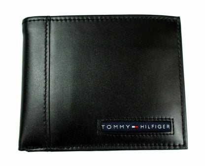 ארנק עור לגבר ארנק TOMMY HILFIGER דגם 31TL22X063-BLK PULLU