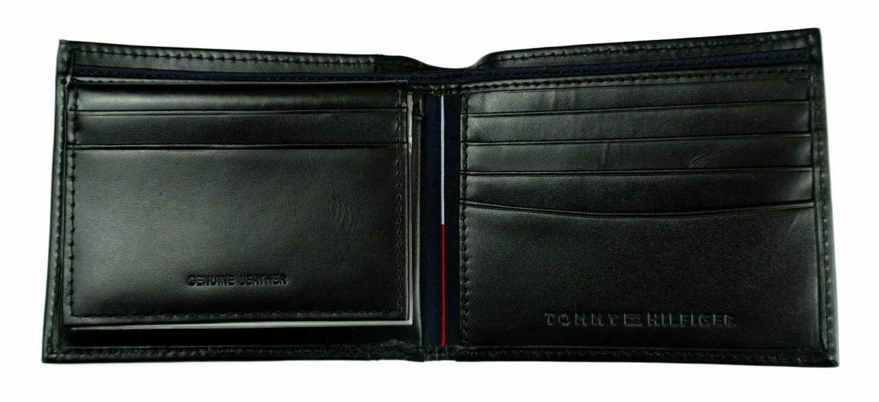 ארנק עור לגבר ארנק TOMMY HILFIGER דגם 31TL22X063-BLK PULLU