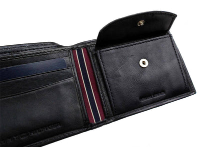 ארנק TOMMY HILFIGER דגם 31TL25X020-BLK COIN POLISH