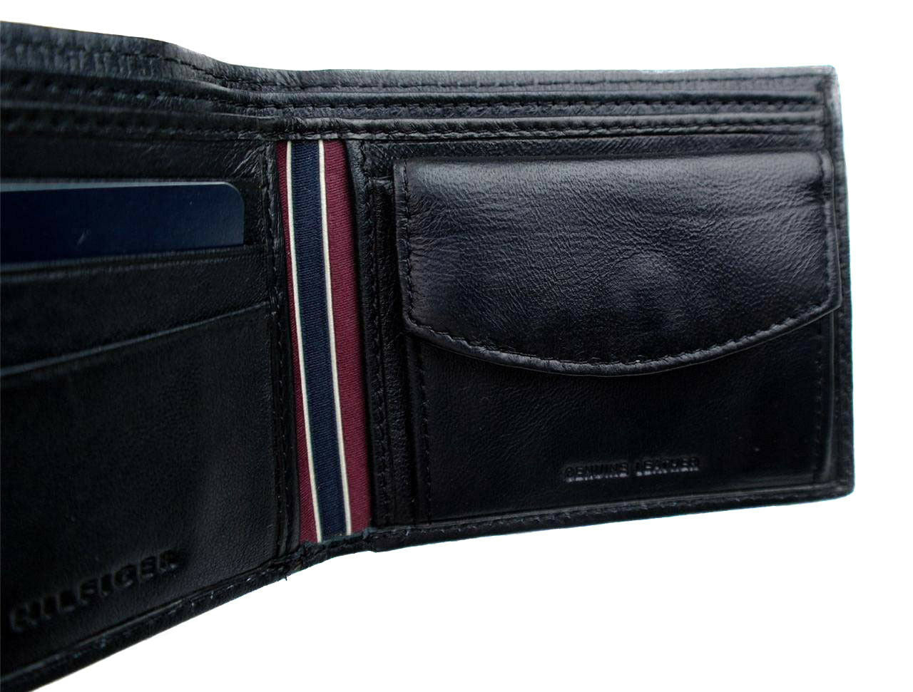 ארנק TOMMY HILFIGER דגם 31TL25X020-BLK COIN POLISH