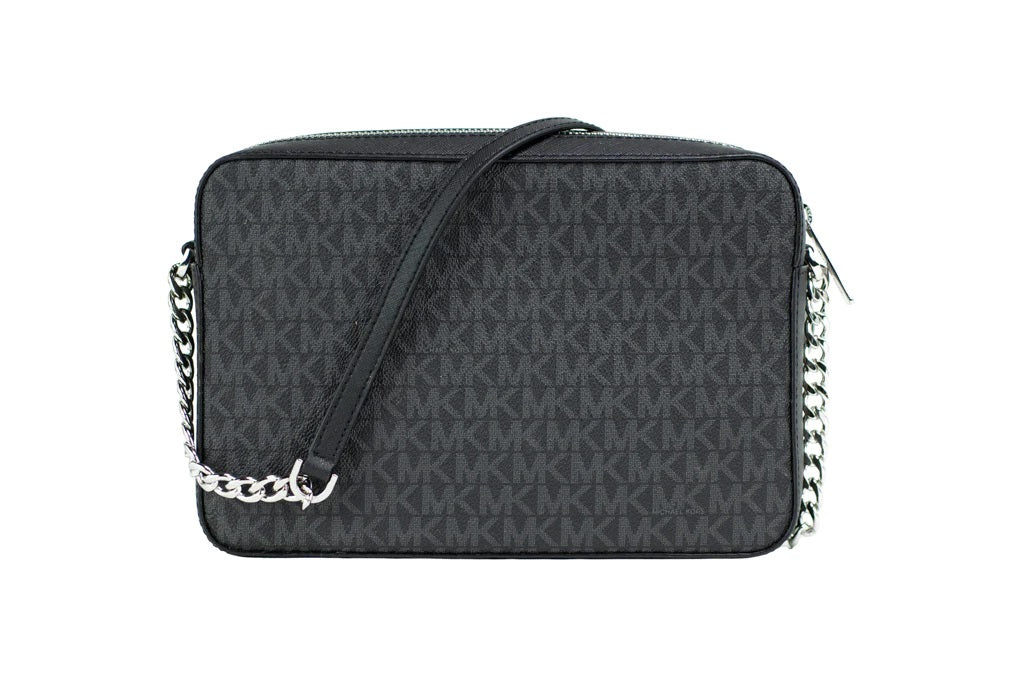 תיק קרוסבודי Jetset בגודל מדיום מבית Michael Kors דגם 35F8STTC3B-BLK