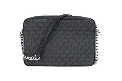 תיק קרוסבודי Jetset בגודל מדיום מבית Michael Kors דגם 35F8STTC3B-BLK