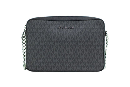 תיק קרוסבודי Jetset בגודל מדיום מבית Michael Kors דגם 35F8STTC3B-BLK