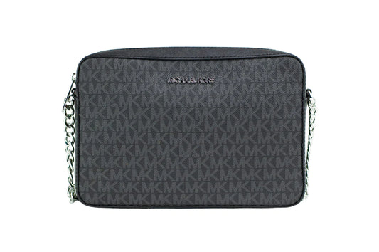 תיק קרוסבודי Jetset בגודל מדיום מבית Michael Kors דגם 35F8STTC3B-BLK