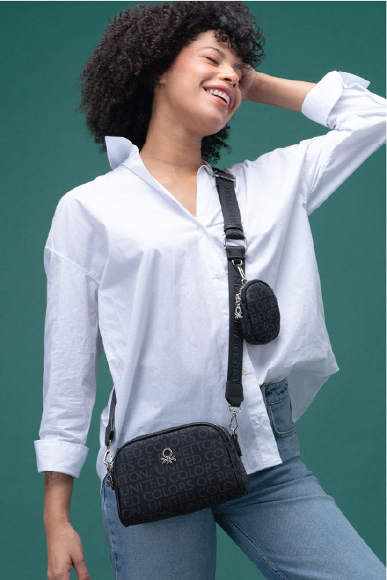 "תיק אישה של המותג Bentton מדגם BNT-1278/BLK