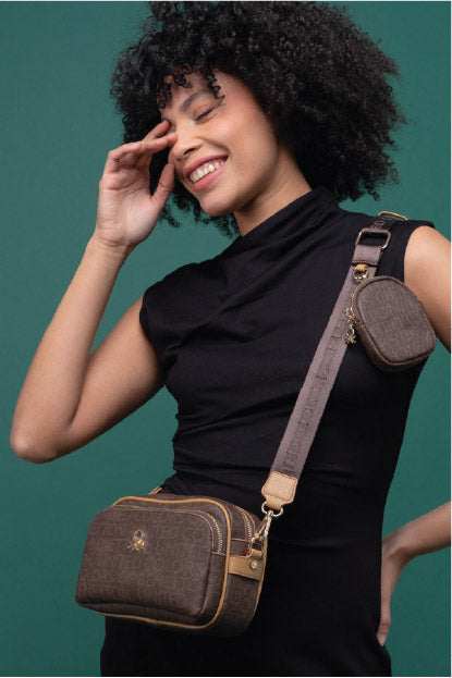 "תיק אישה של המותג Bentton מדגם BNT-1292/BRN "