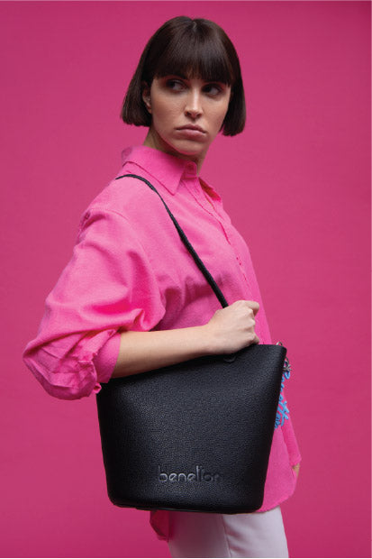 תיק אישה של המותג Bentton מדגם BNT-1502/BLK