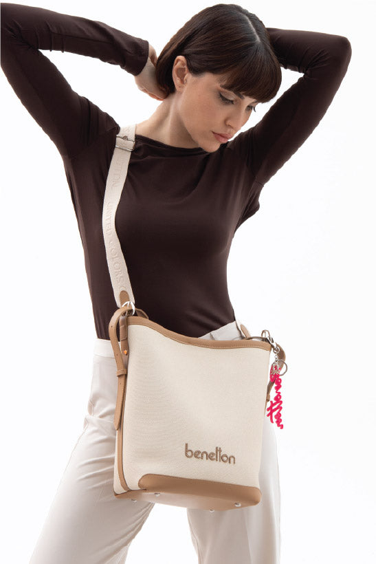 "תיק אישה של המותג Bentton מדגם BNT-1528/BEG "