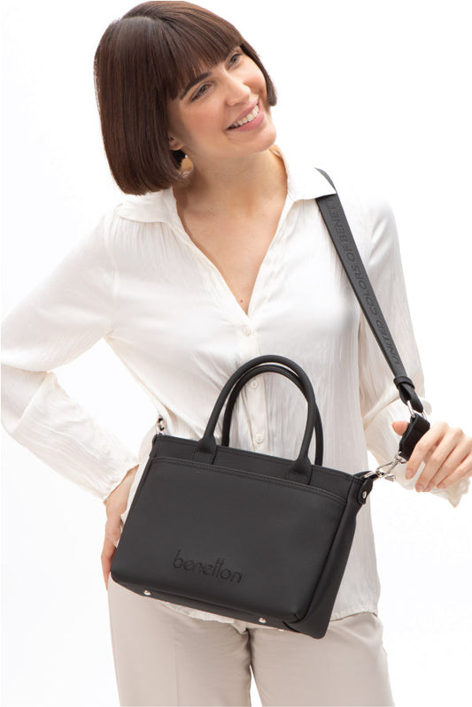 "תיק אישה של המותג Bentton מדגם BNT-1614/BLK "