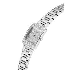 שעון יד לנשים GUESS גס דגם GW0995L1 בצבע כסף
