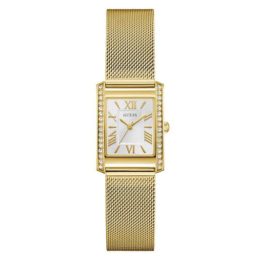 שעון יד לנשים GUESS גס דגם GW0997L2 בצבע זהב