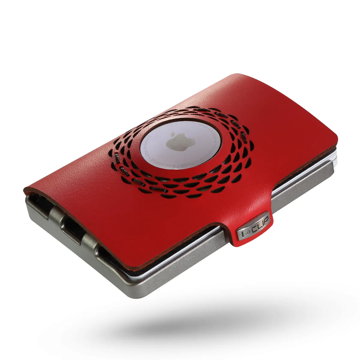 ארנק I-CLIP דגם Original Silver für Apple AirTag Red R11_C121811