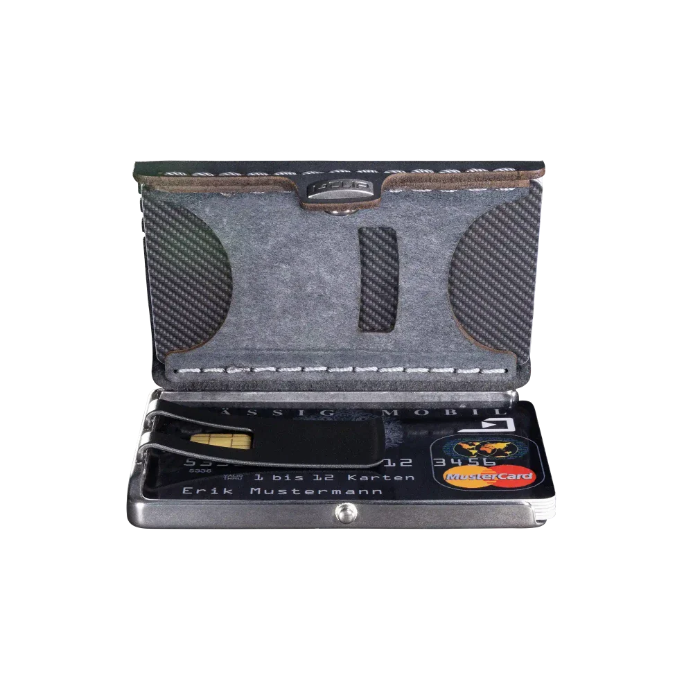 ארנק I-CLIP דגם MAX Original Black Soft Touch Black R12_C1211201