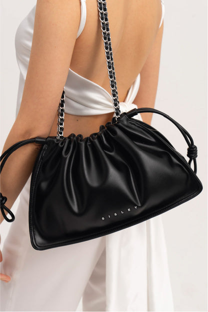 תיק ערב לאישה מבית המותג SISLEY דגם SLY-016BLK