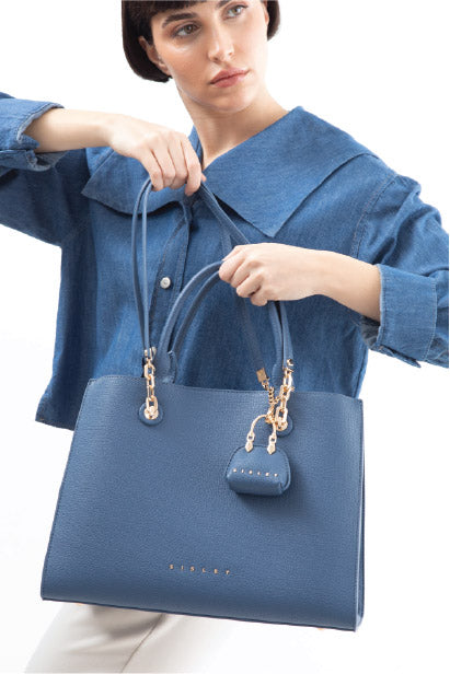 תיק ערב לאישה מבית המותג SISLEY דגם SLY-151BLU