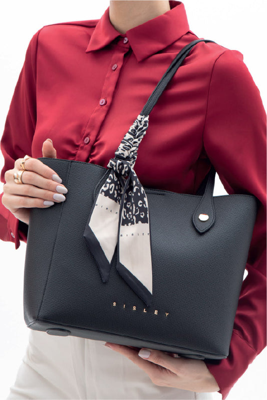 תיק ערב לאישה מבית המותג SISLEY דגם SLY-165BLK