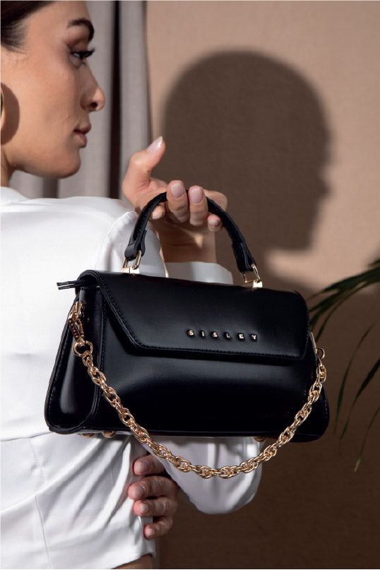 תיק ערב לאישה מבית המותג SISLEY דגם SLY-185BLK